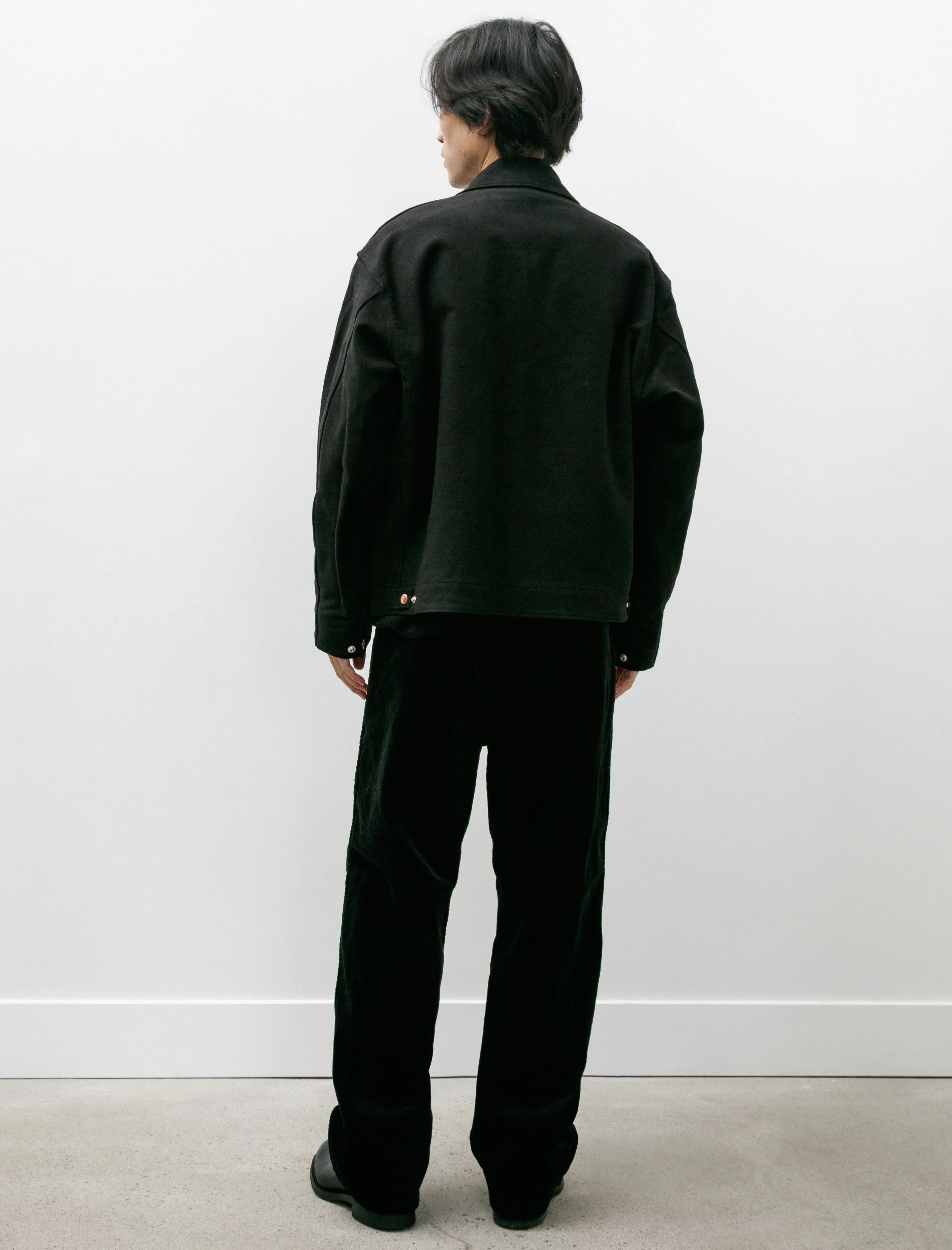 Corduroy Work Pants Black