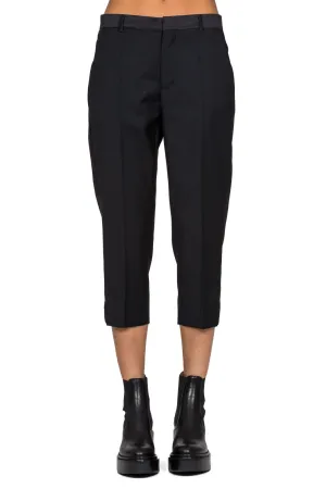 Cropped Tuxedo Trousers