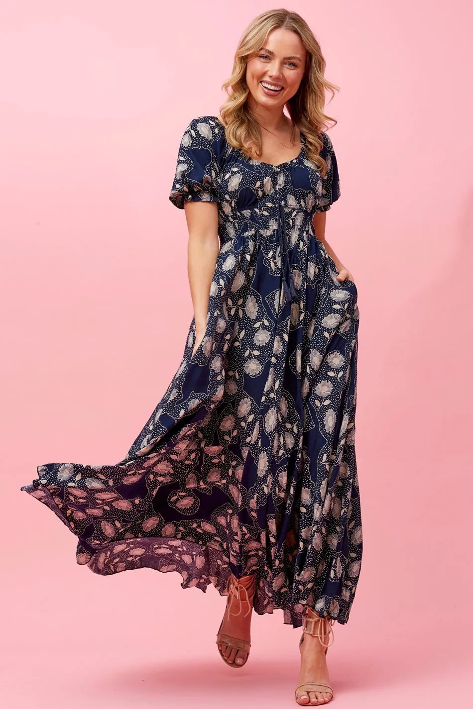 DAISY BOHO MAXI DRESS