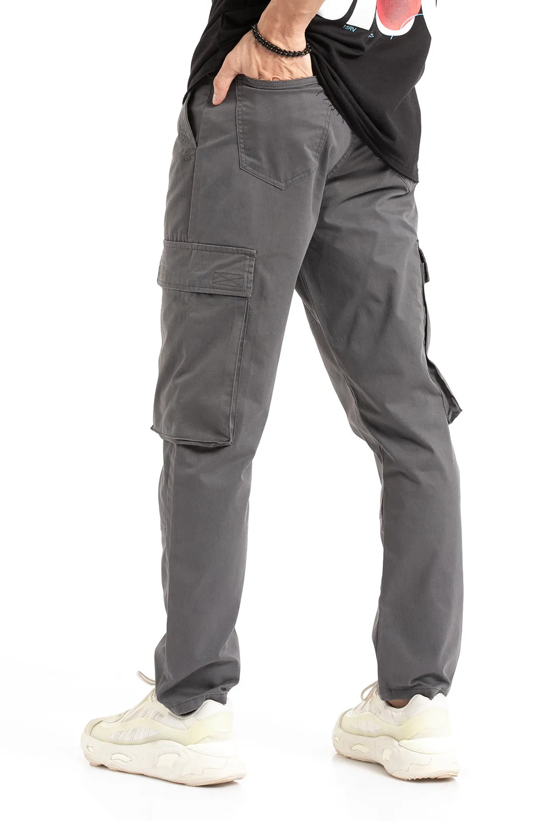 Dark Grey Cargo Pant