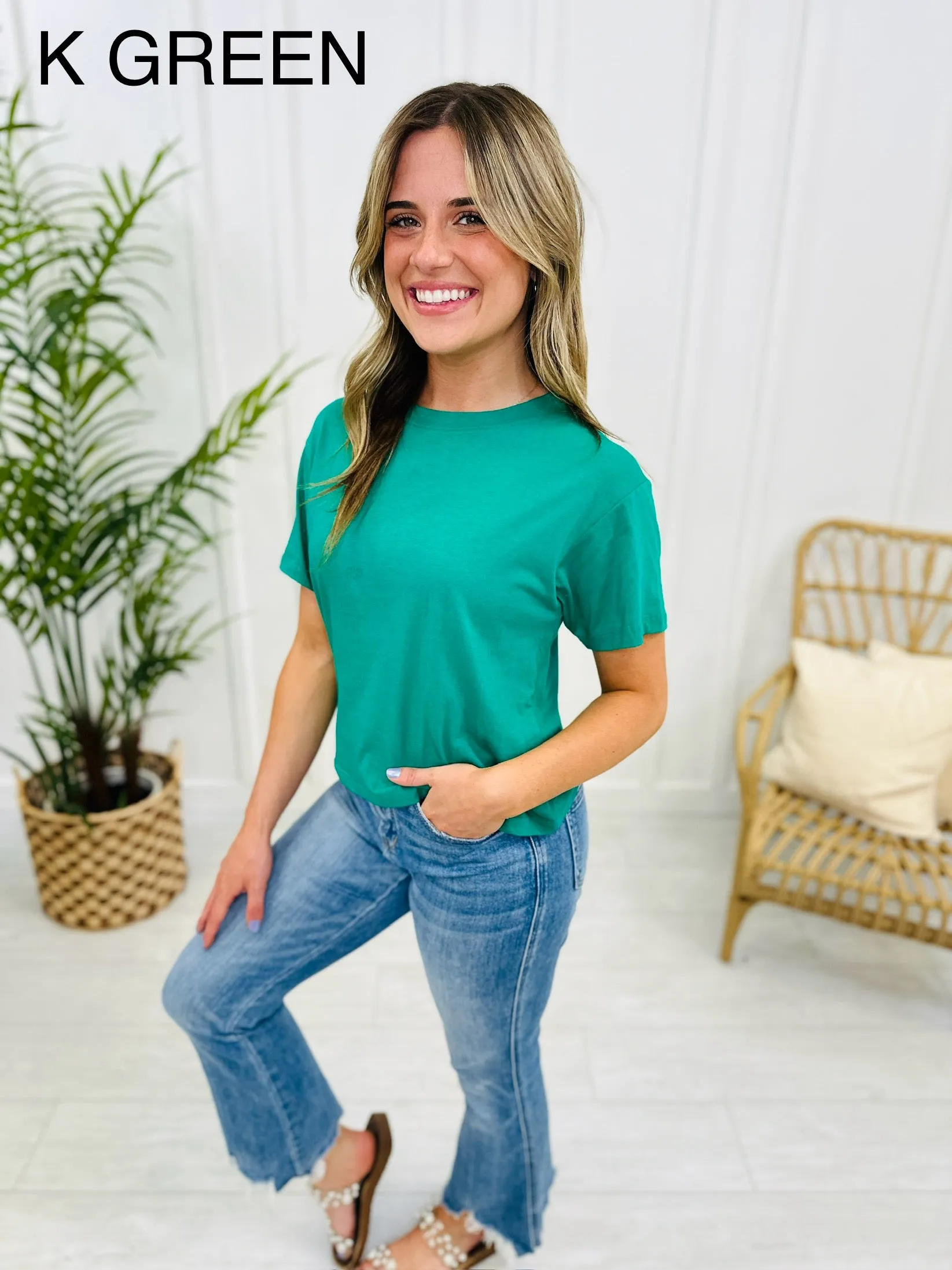 DOORBUSTER! Effortless Style Top- Multiple Colors!