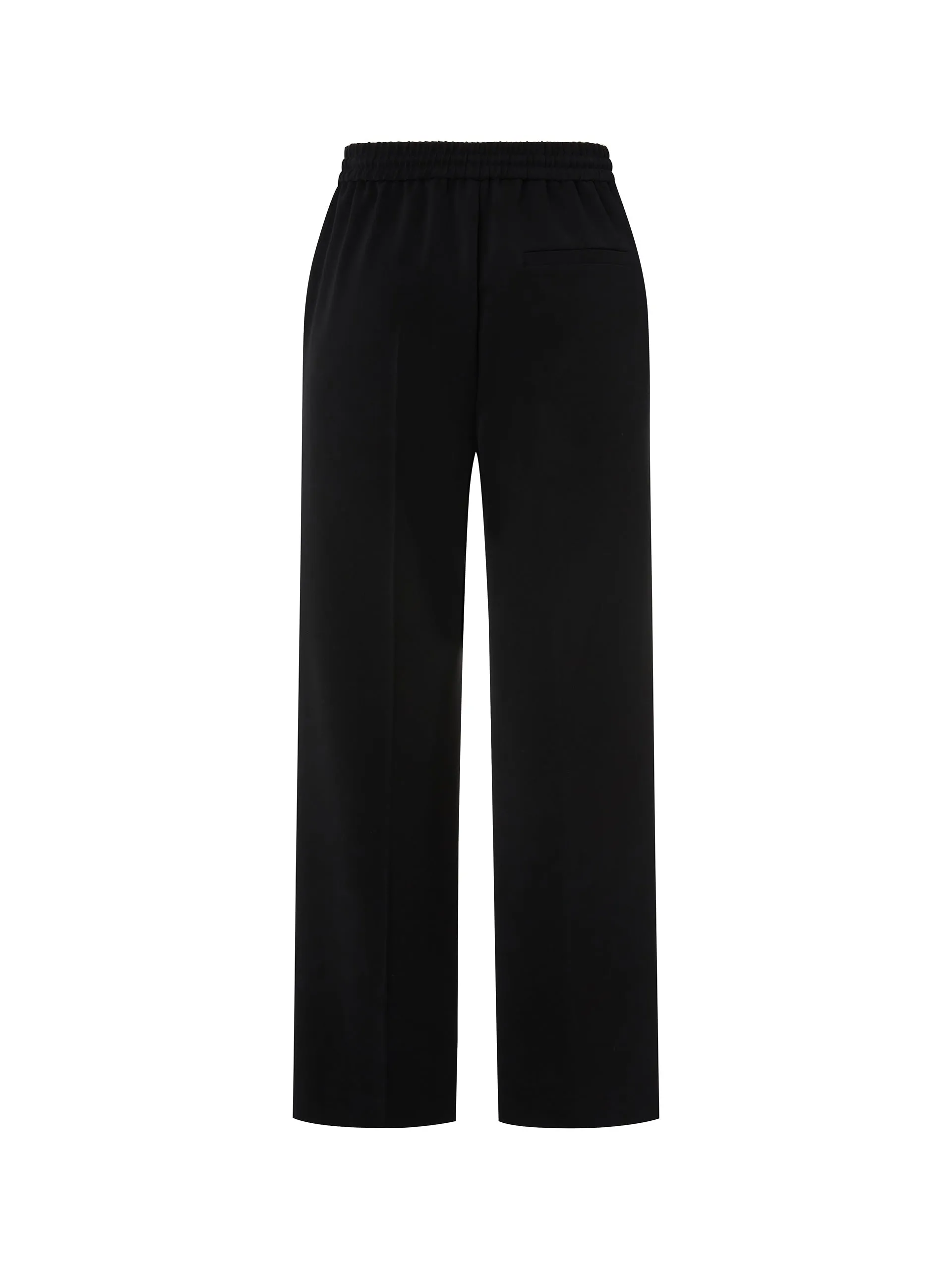 Drawstring Straight Pants