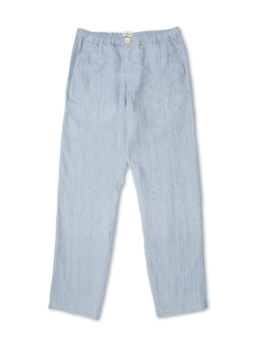 Drawstring Trousers Bove Sky Blue