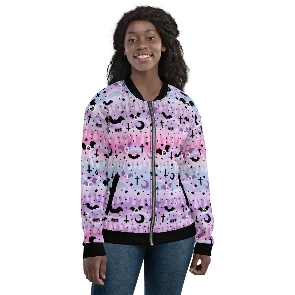 Dripping Sky Unisex Bomber Jacket