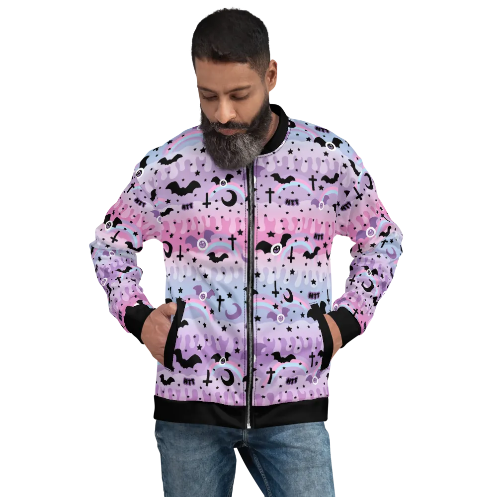 Dripping Sky Unisex Bomber Jacket