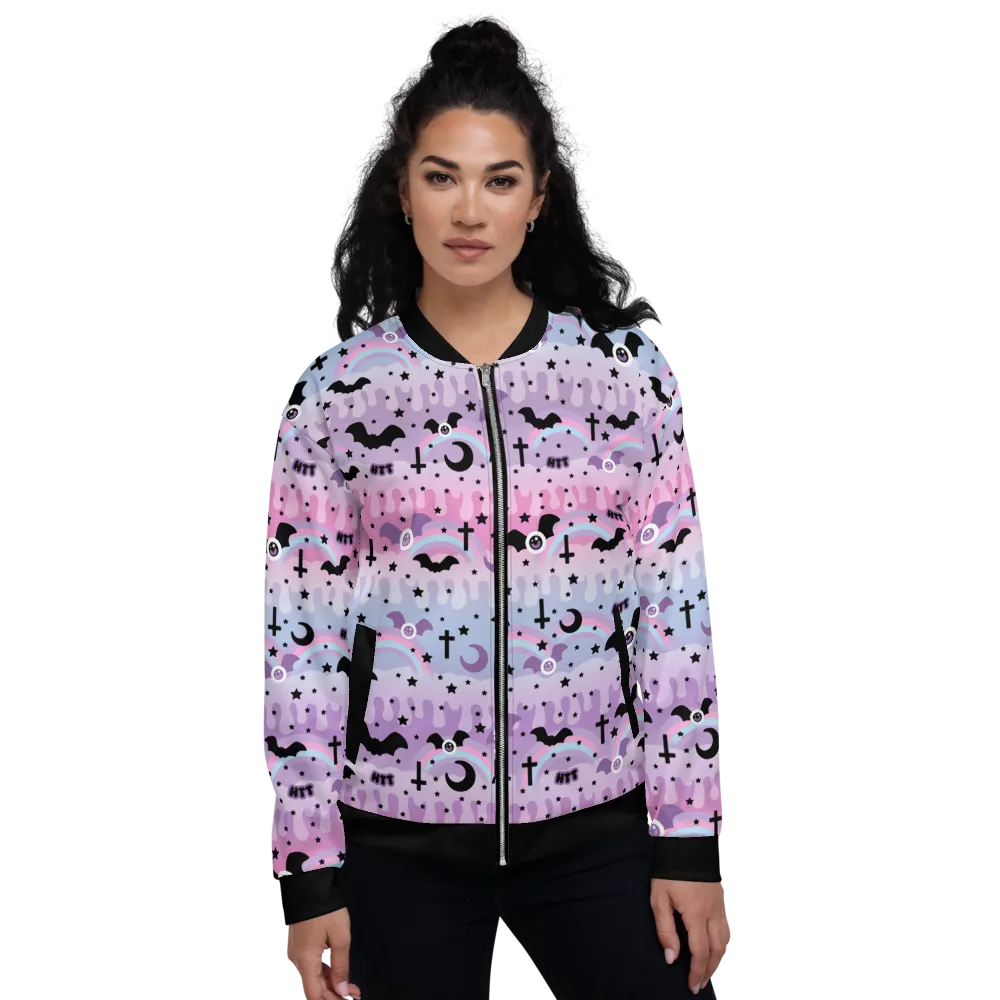 Dripping Sky Unisex Bomber Jacket