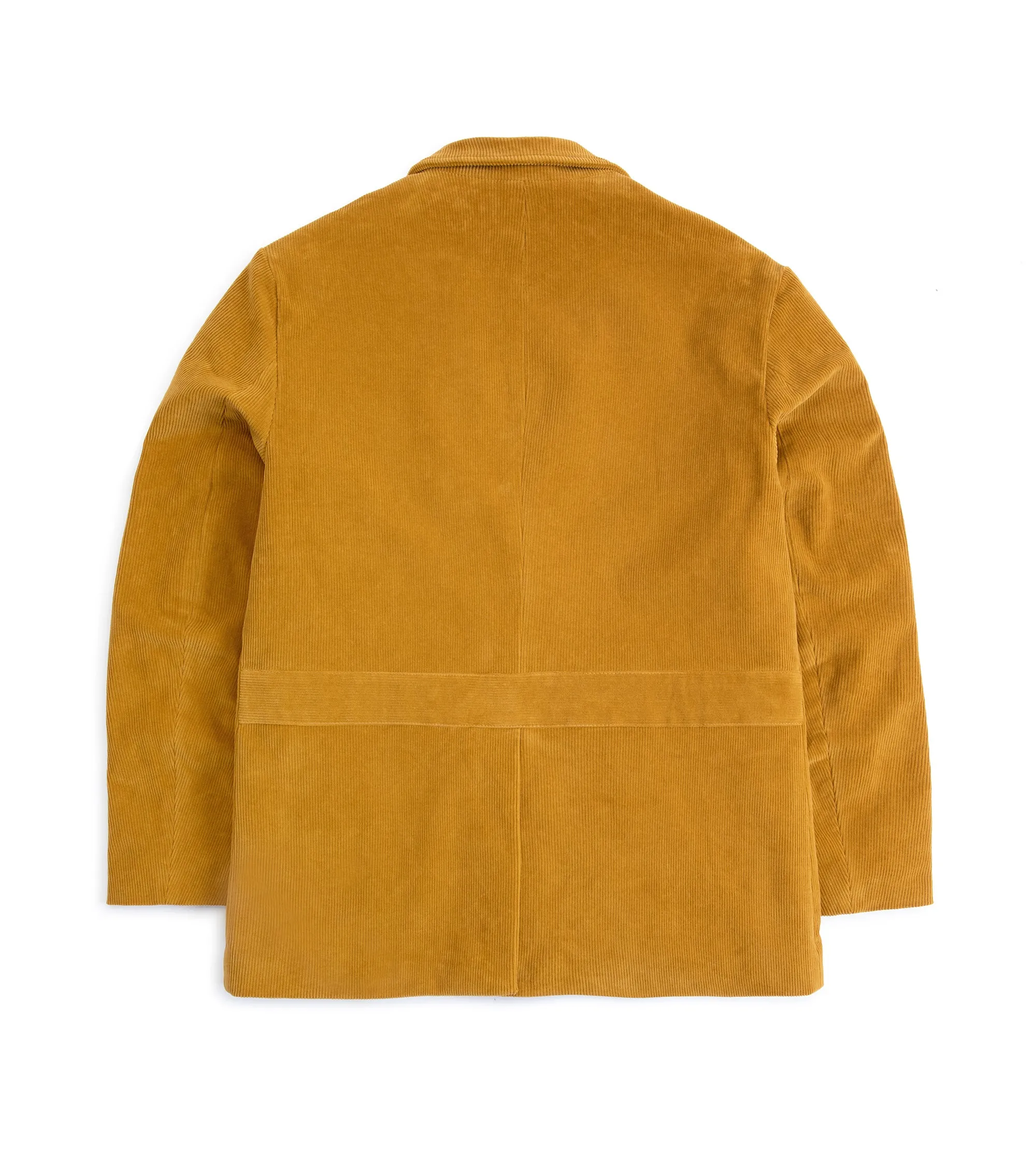 East Harbour Surplus Chester Washed Corduroy Jacket: Mustard