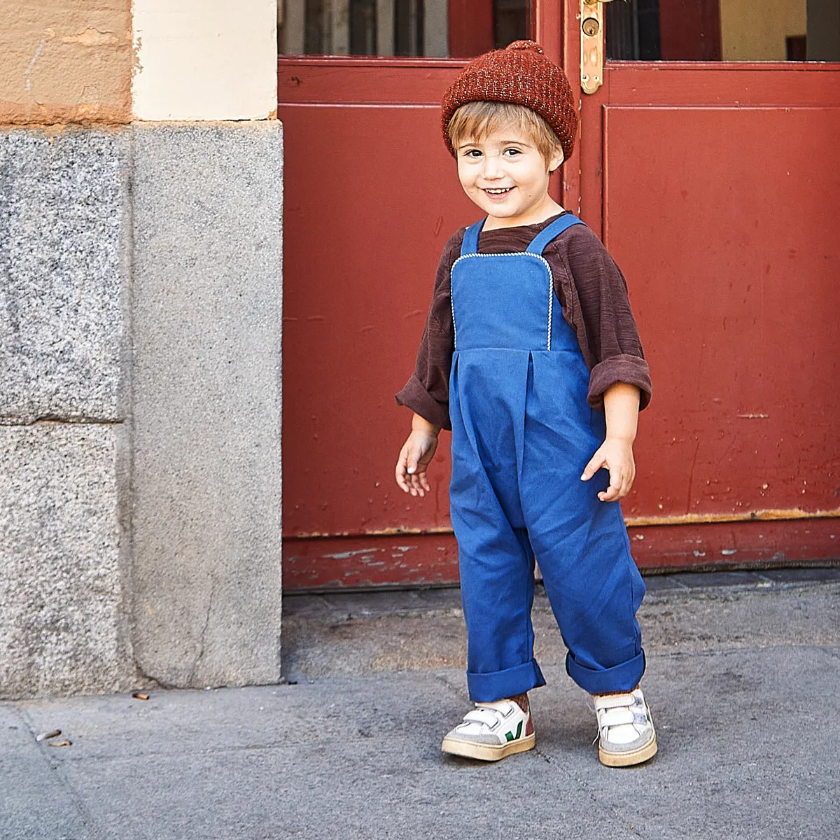 FARO Jumpsuit, romper, and dress - Baby 1M/4Y - Paper Sewing Pattern