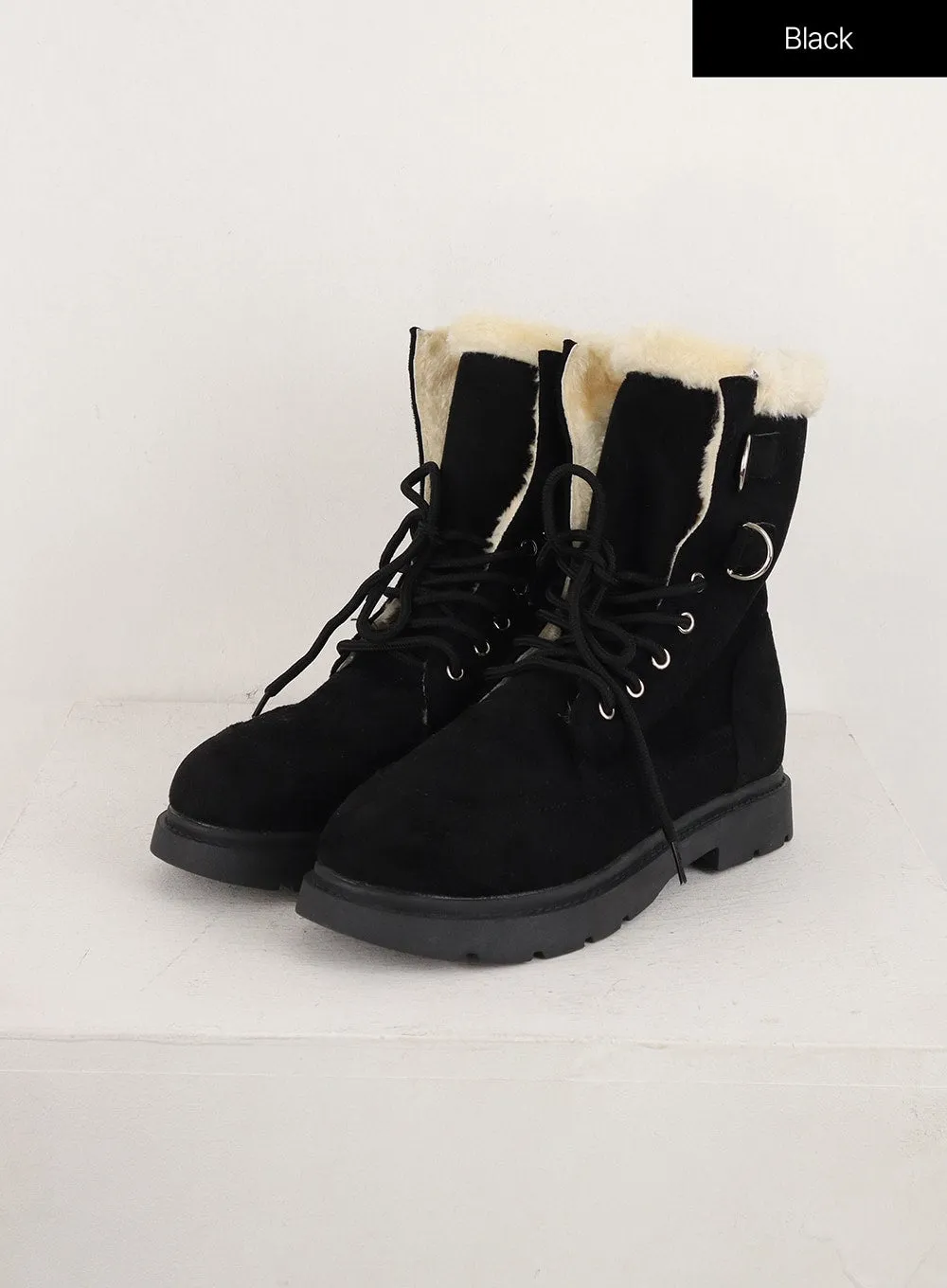 Faux Fur Ankle Boots OD311