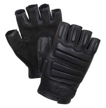 Fingerless Padded Tactical Gloves