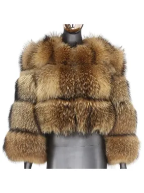 Flow Faux Fur Bubble Coat