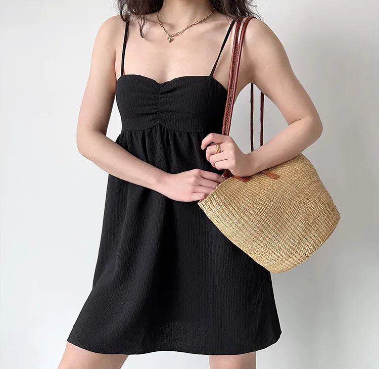 FLYTONN-spring summer dress Vacation photography outfits Free Feeling Mini Dress ~