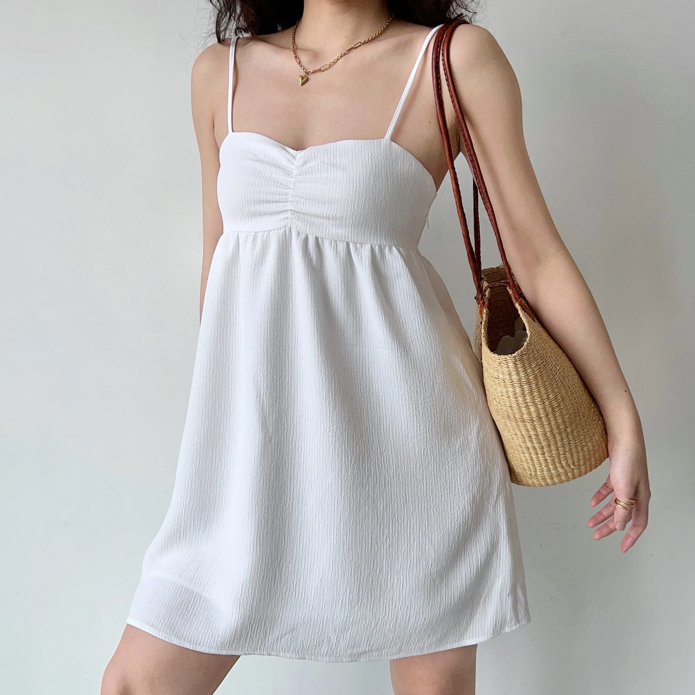 FLYTONN-spring summer dress Vacation photography outfits Free Feeling Mini Dress ~