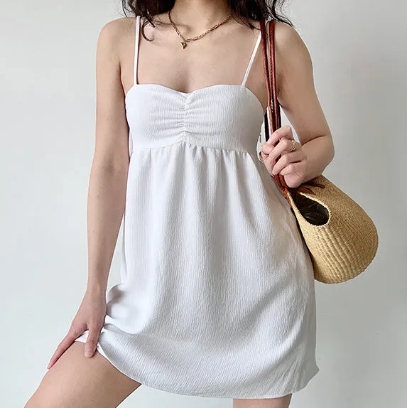 FLYTONN-spring summer dress Vacation photography outfits Free Feeling Mini Dress ~