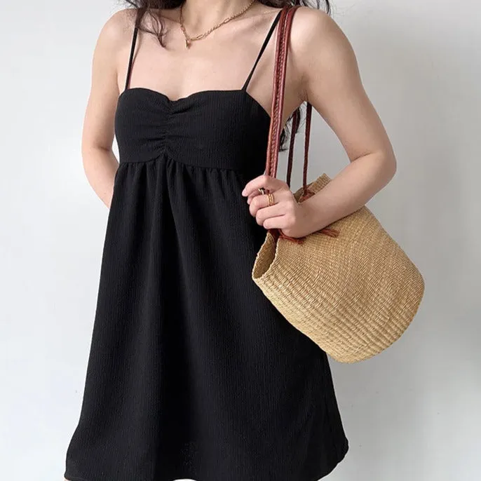 FLYTONN-spring summer dress Vacation photography outfits Free Feeling Mini Dress ~