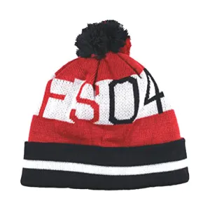 Fourstar Octin Pom Pom Beanie Red