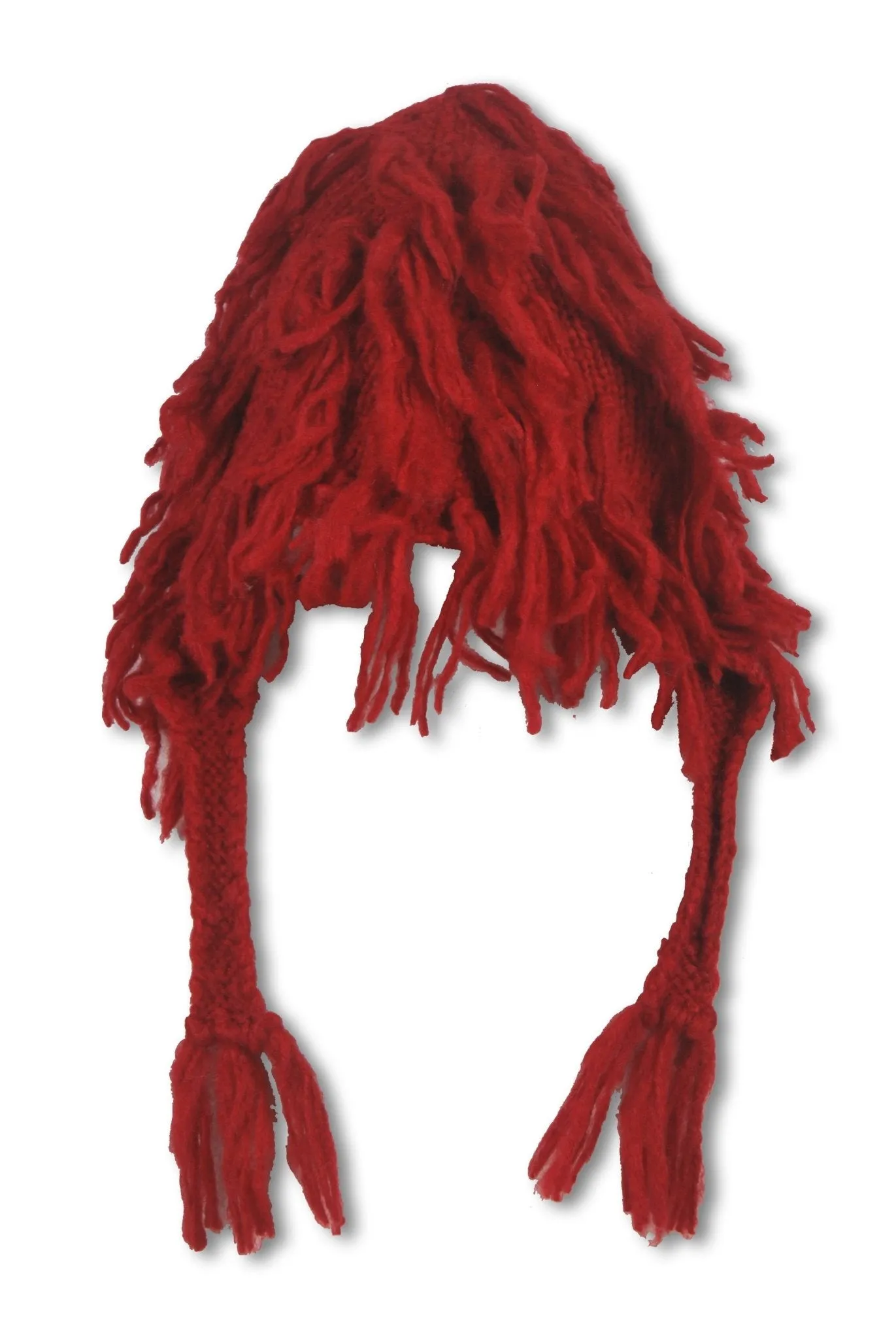 Fringed Kids Earflap Beanie Hat