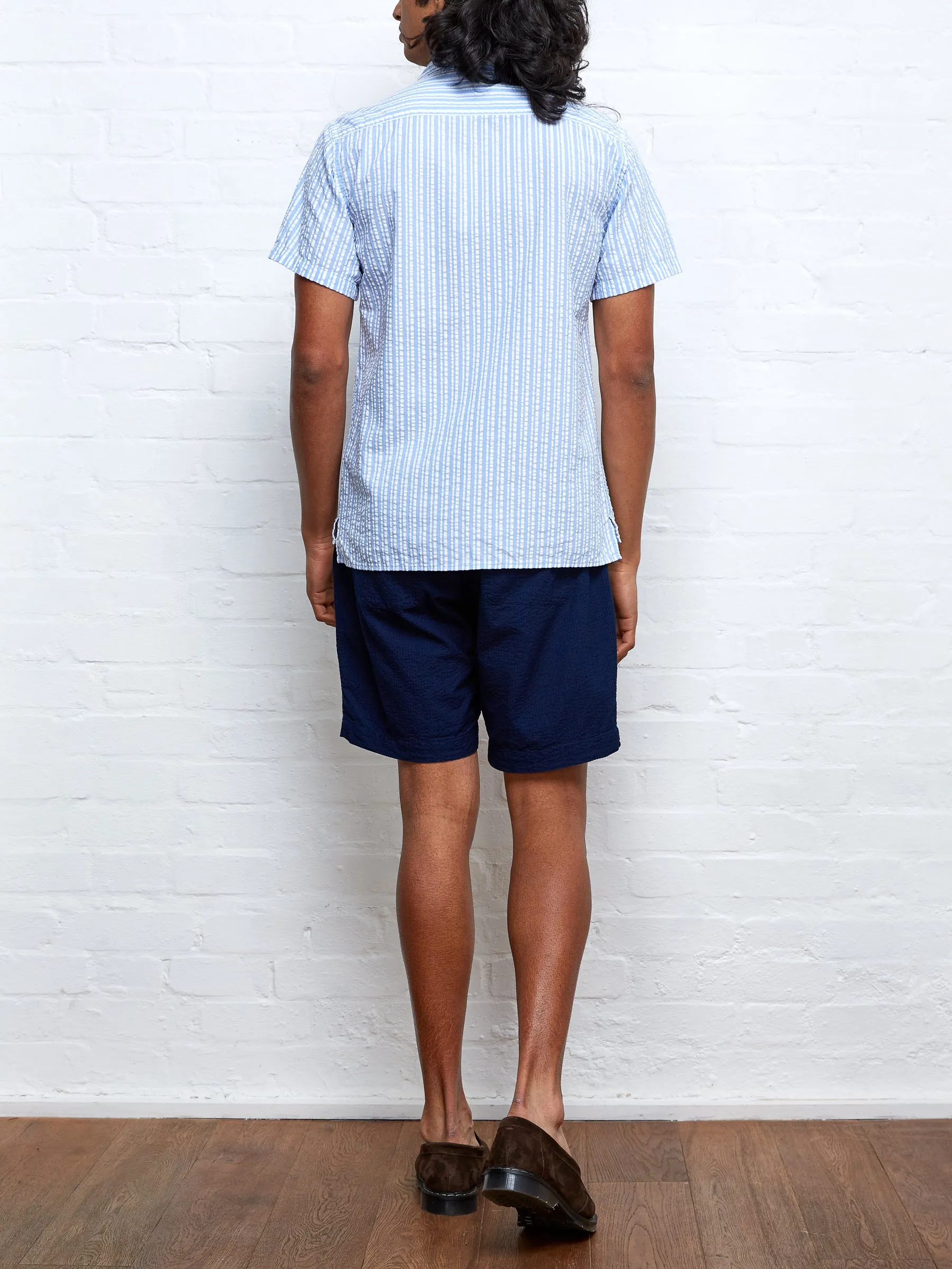 Havana Short Sleeve Shirt Quirke Blue