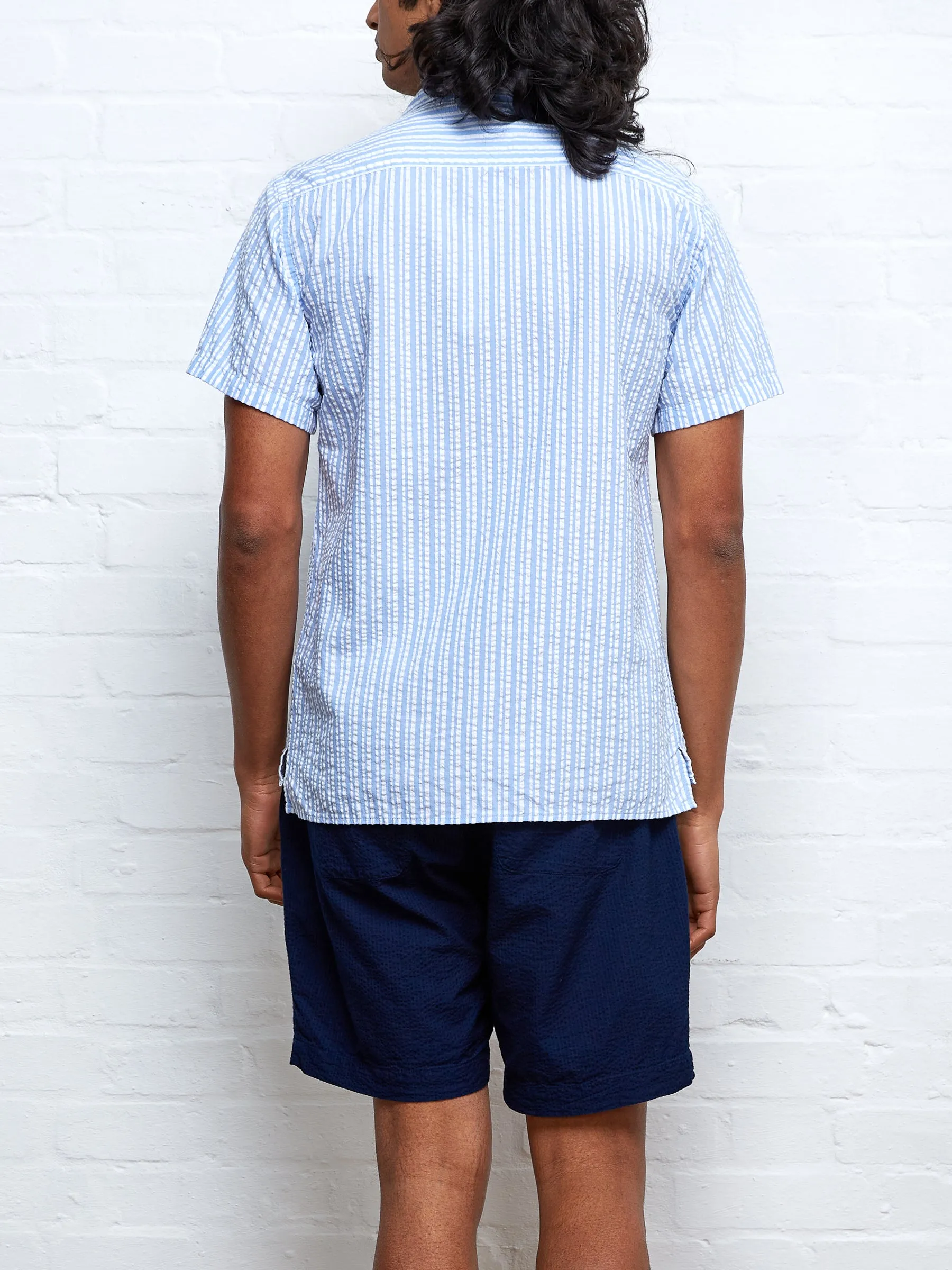 Havana Short Sleeve Shirt Quirke Blue