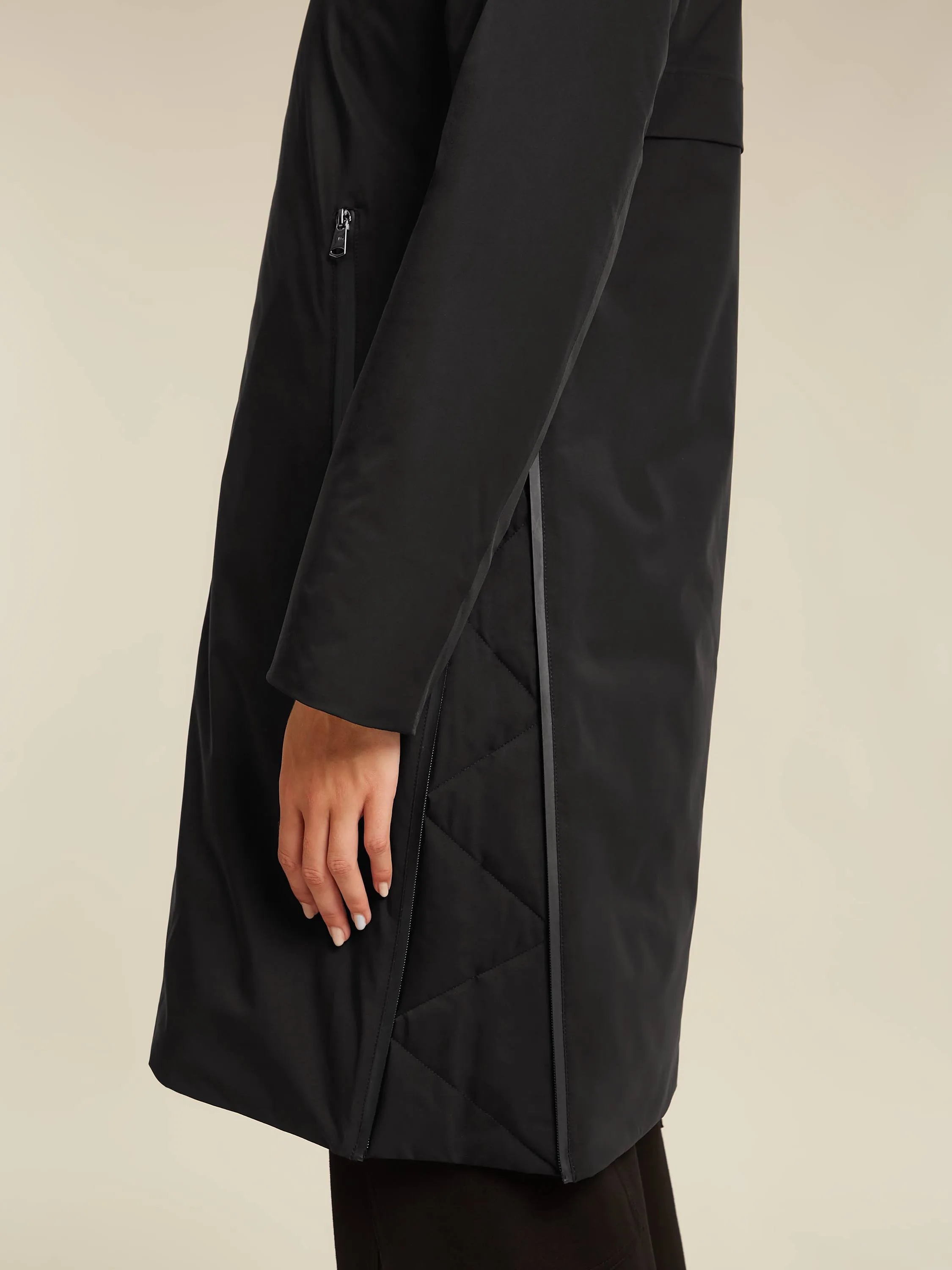 Haven raincoat - Black