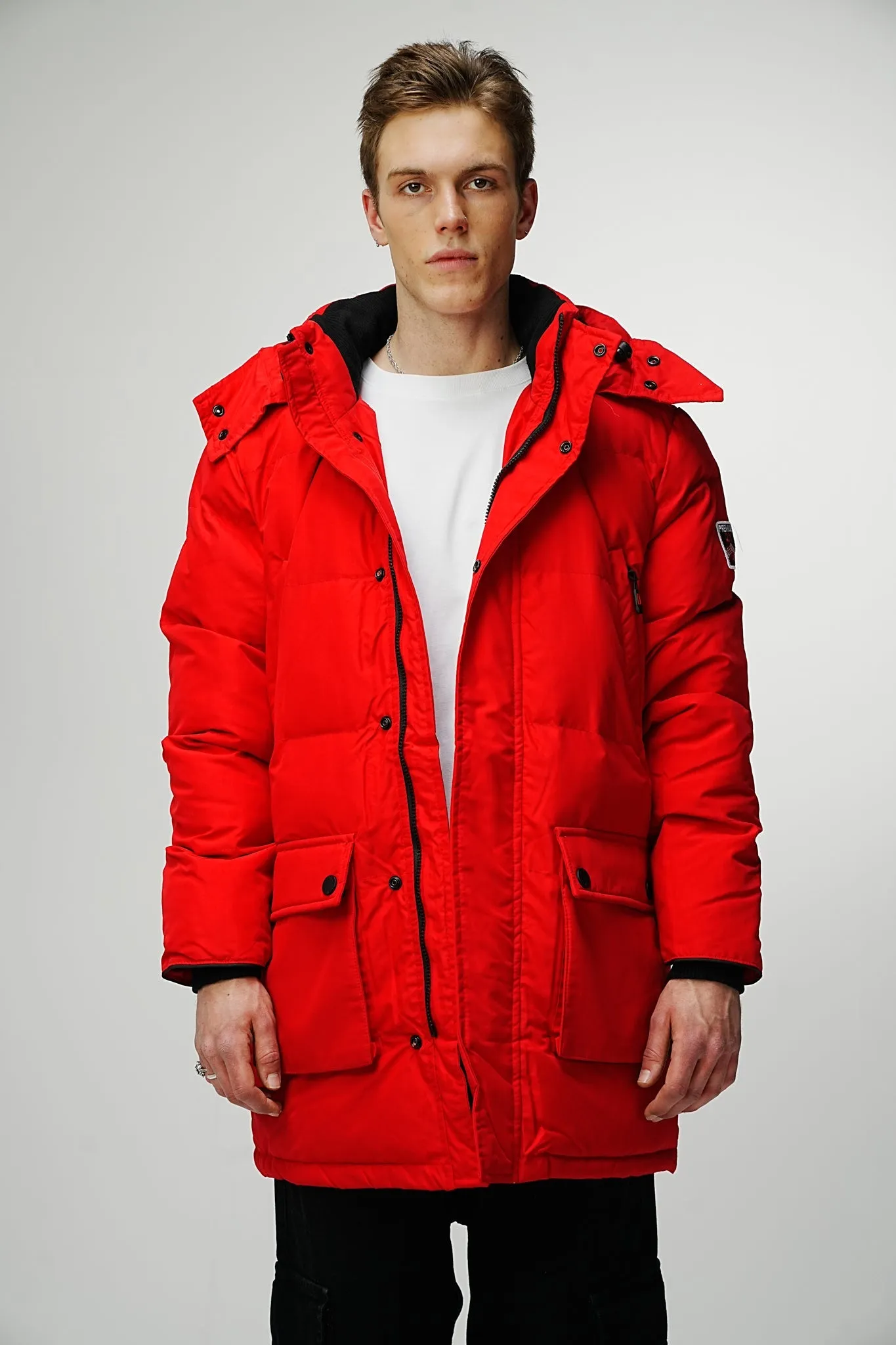 Heavy Red Winter Jacket