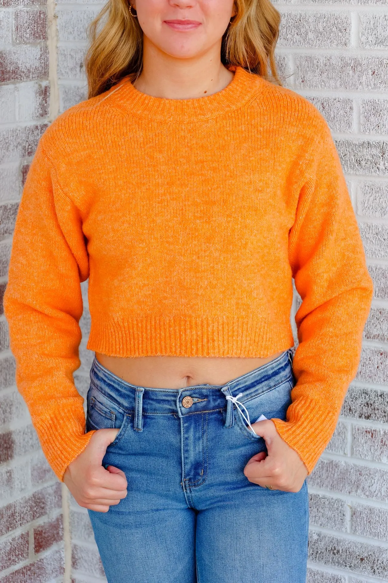 Home Sweet Home To Me Cropped Sweater