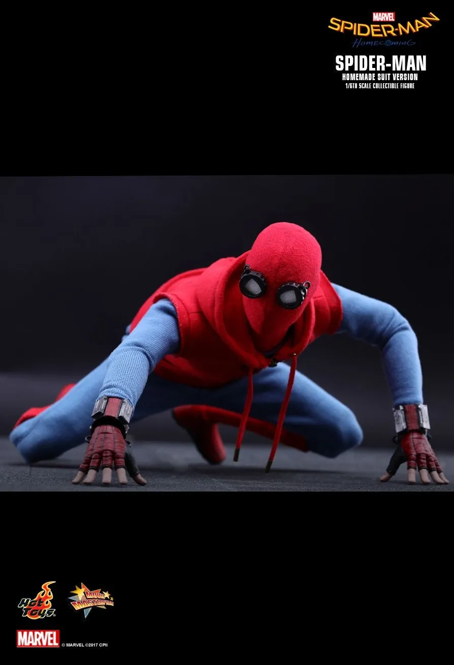 Hot Toys - MMS414 - Spider-Man: Homecoming - 1/6th scale Spider-Man (Homemade Suit Version) Collectible Figure