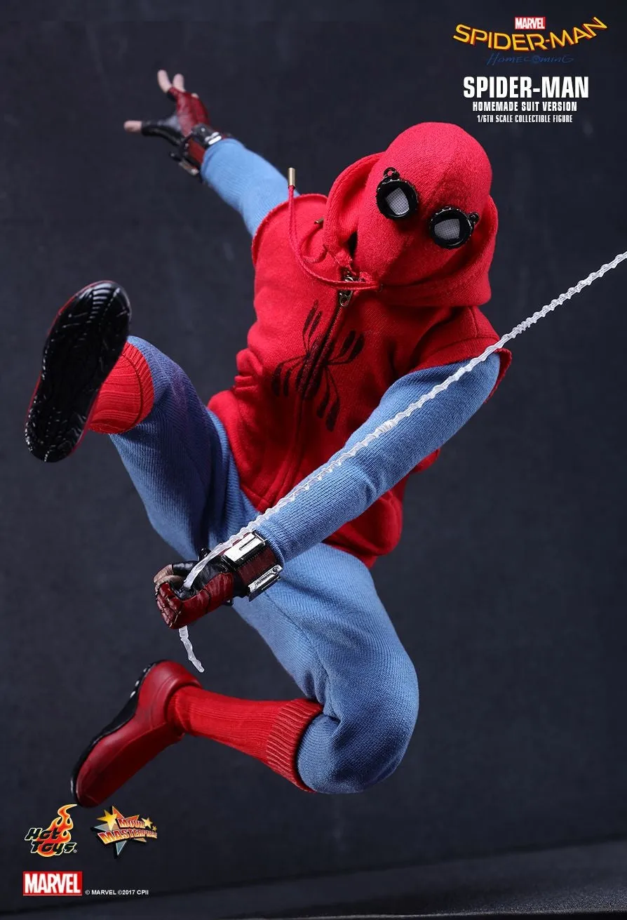 Hot Toys - MMS414 - Spider-Man: Homecoming - 1/6th scale Spider-Man (Homemade Suit Version) Collectible Figure