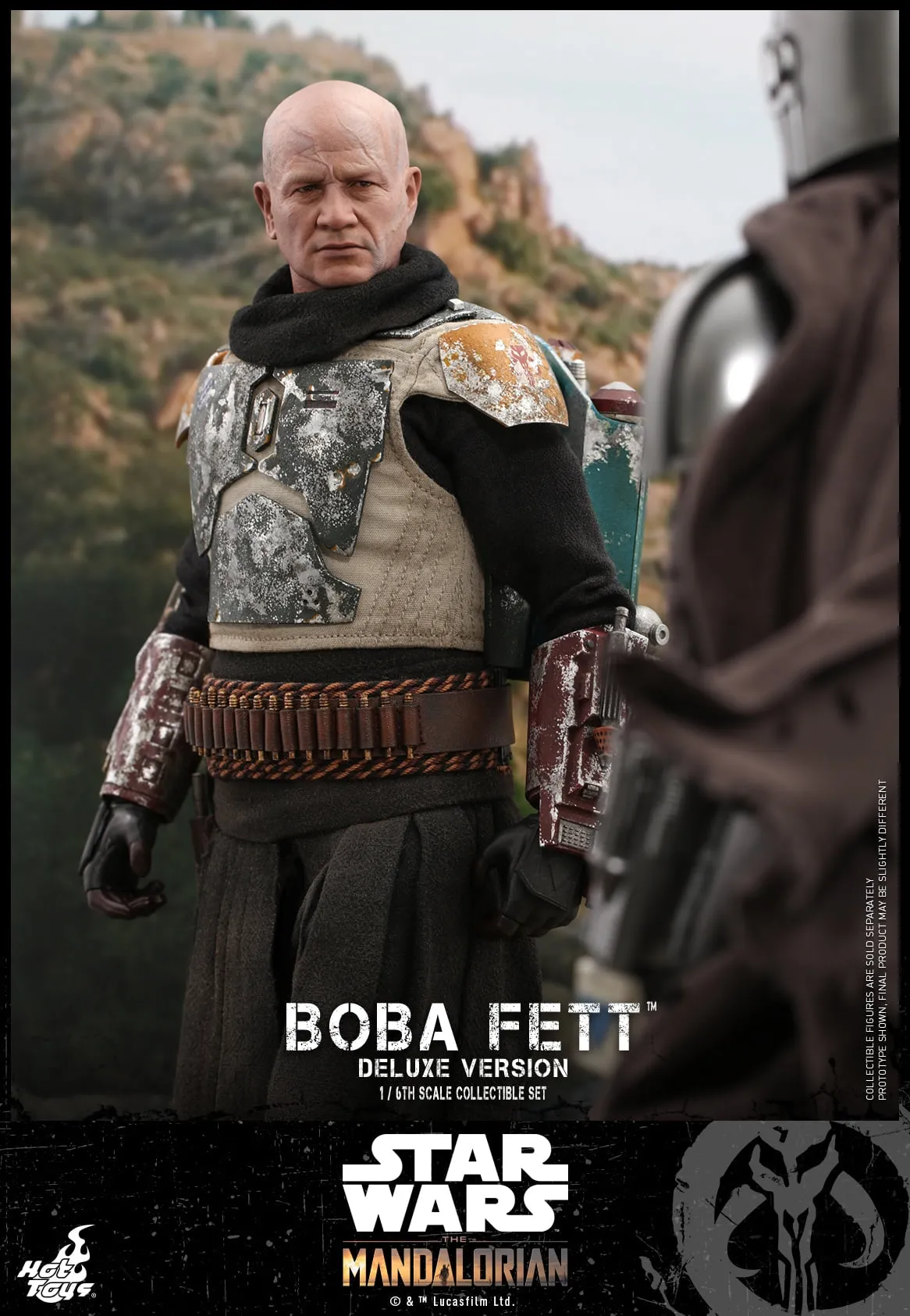 Hot Toys - TMS034 - Star Wars: The Mandalorian - 1/6th scale Boba Fett (Deluxe Version) Collectible Set