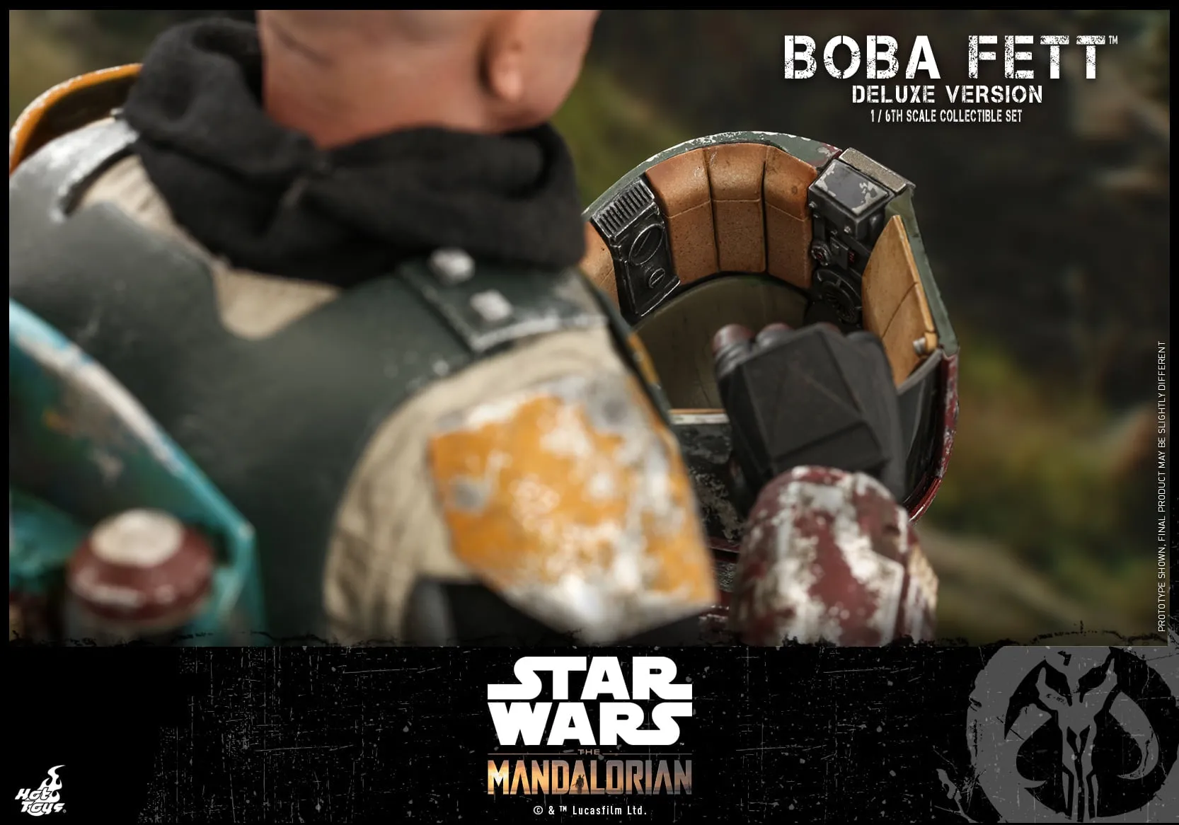 Hot Toys - TMS034 - Star Wars: The Mandalorian - 1/6th scale Boba Fett (Deluxe Version) Collectible Set