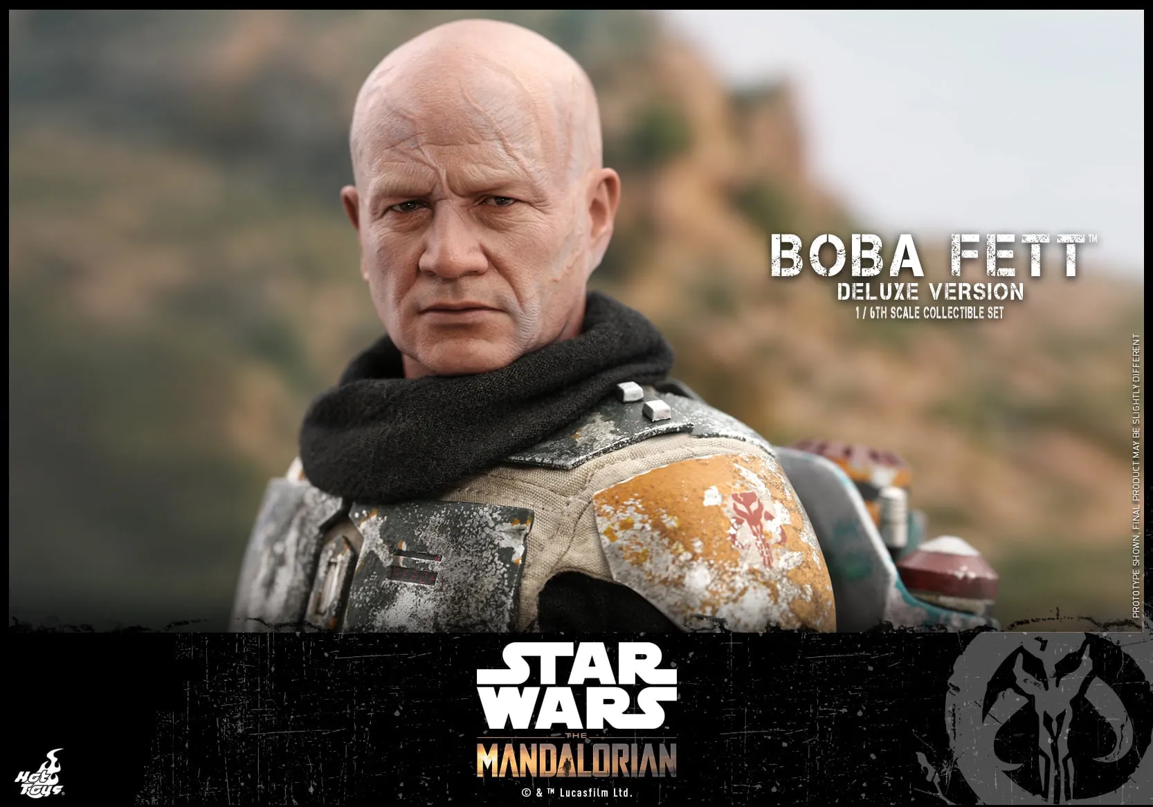 Hot Toys - TMS034 - Star Wars: The Mandalorian - 1/6th scale Boba Fett (Deluxe Version) Collectible Set