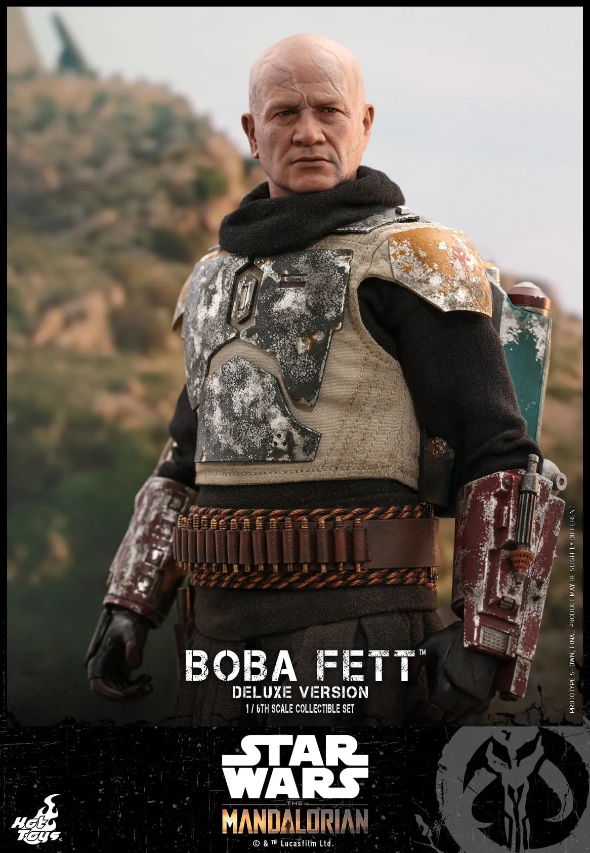 Hot Toys - TMS034 - Star Wars: The Mandalorian - 1/6th scale Boba Fett (Deluxe Version) Collectible Set