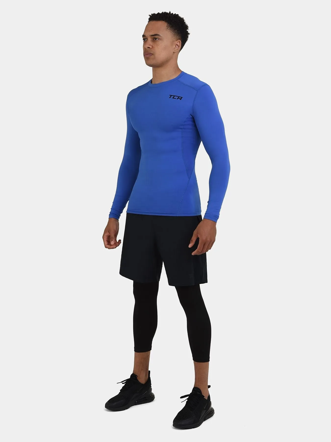 Hyperfusion Compression Base Layer Long Sleeve Crew Neck For Men