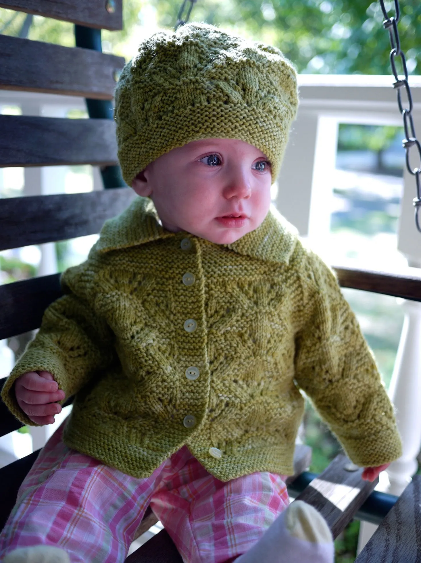 Inky Dinky Jacket and Hat <br/><small>knitting pattern</small>