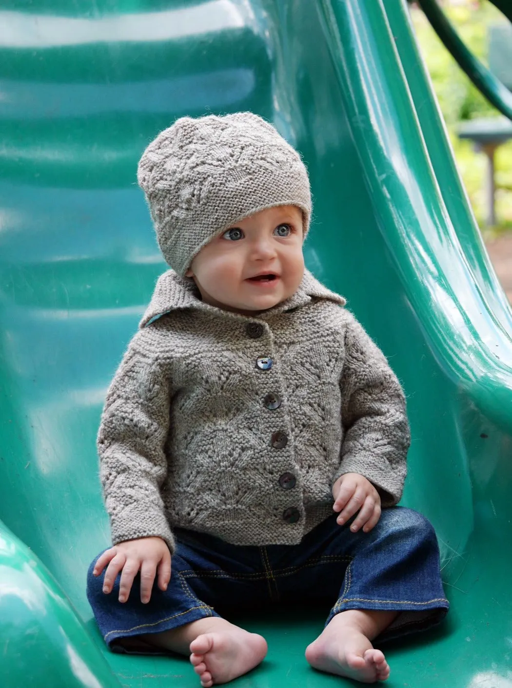 Inky Dinky Jacket and Hat <br/><small>knitting pattern</small>