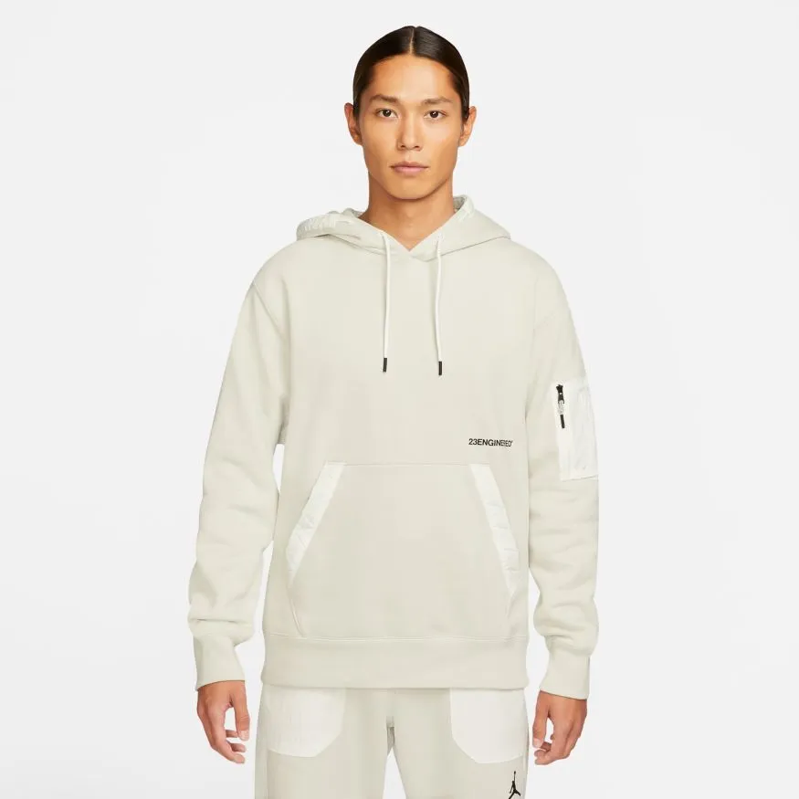 JORDAN 23 ENG FLC PULLOVER HOODIE "LIGHT BONE"