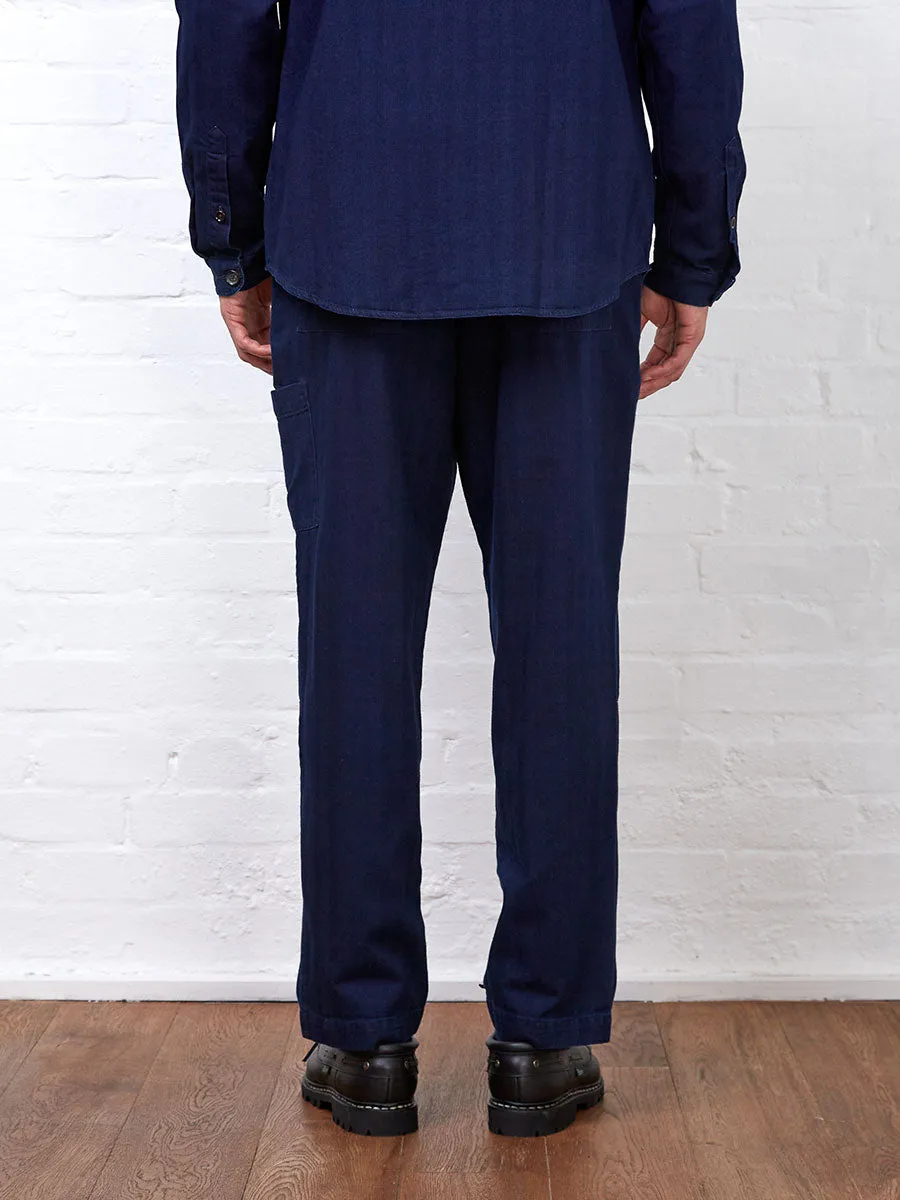 Judo Trousers Faye Indigo Blue