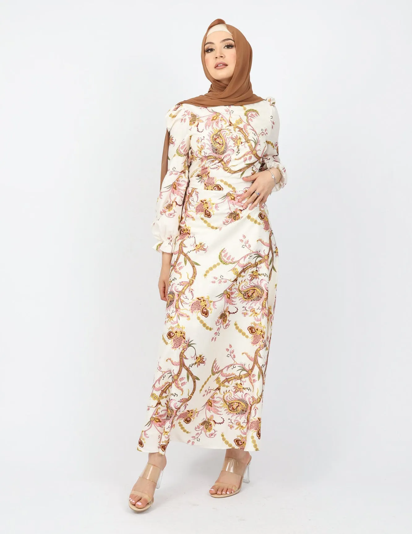 Kisha Print Maxi Dress