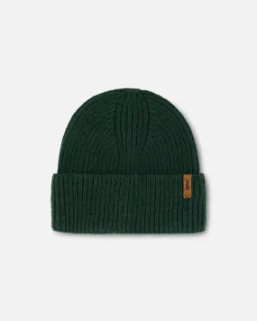 Knit Hat - Forest Green