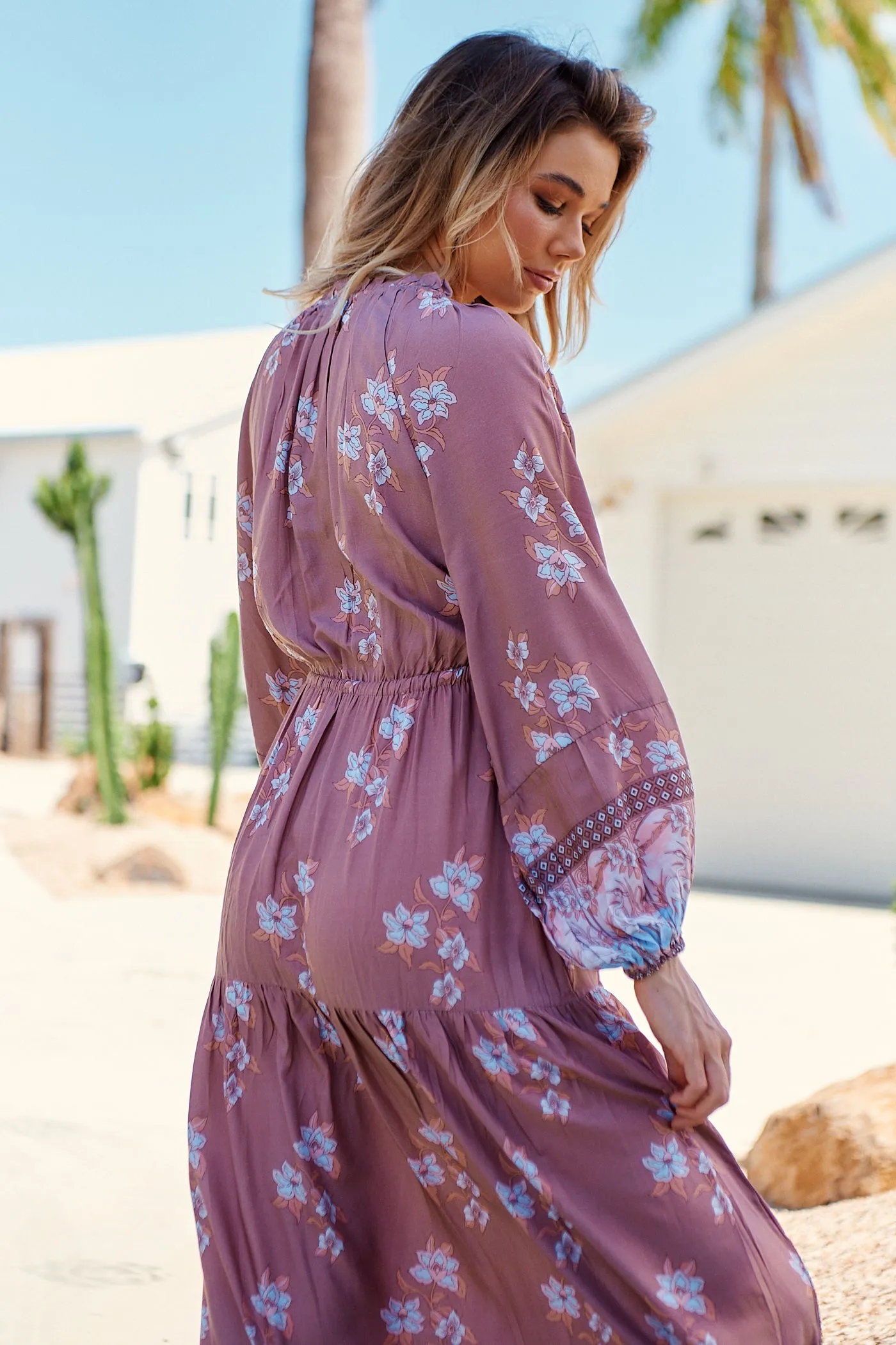 Lani Maxi Dress - Chocolate