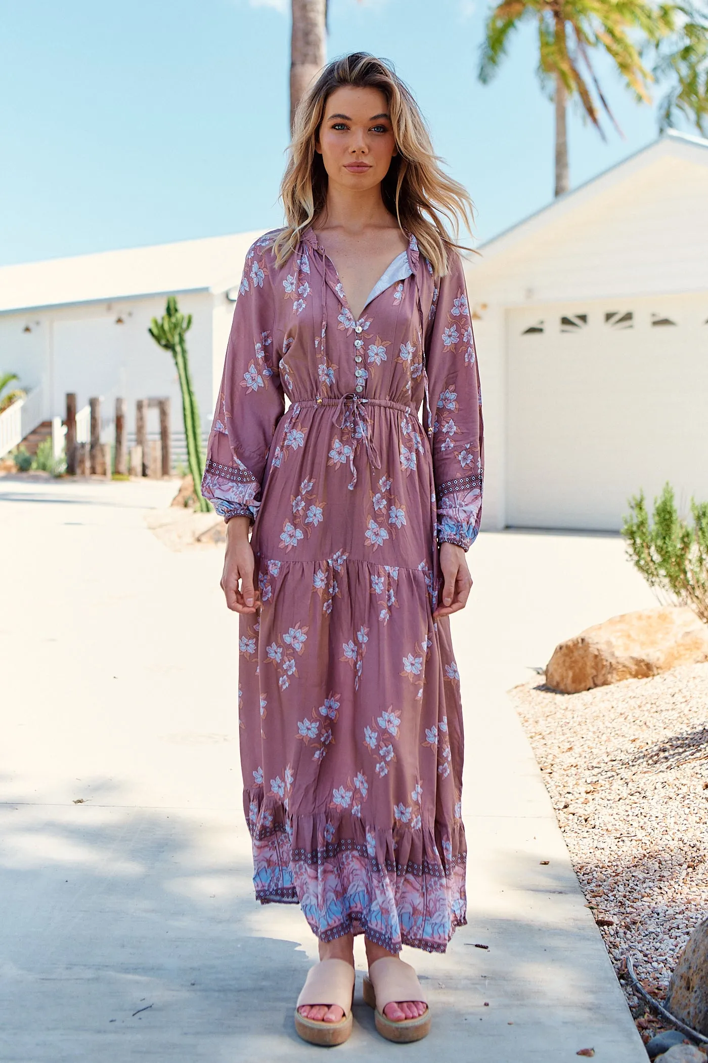 Lani Maxi Dress - Chocolate