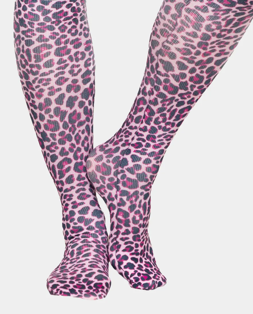 Leopardess - Compression Scrub Socks