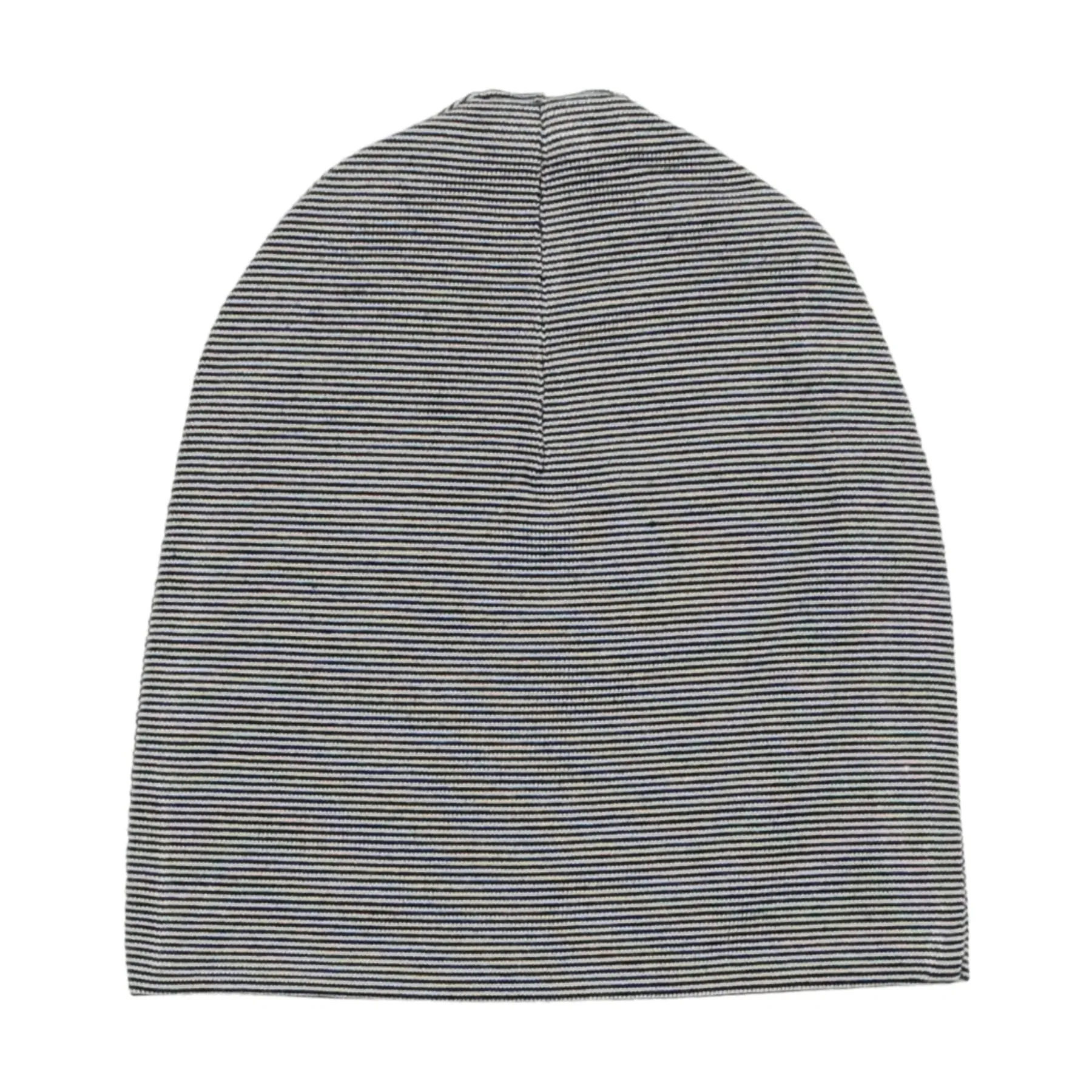 Lil Legs Navy Striped Beanie