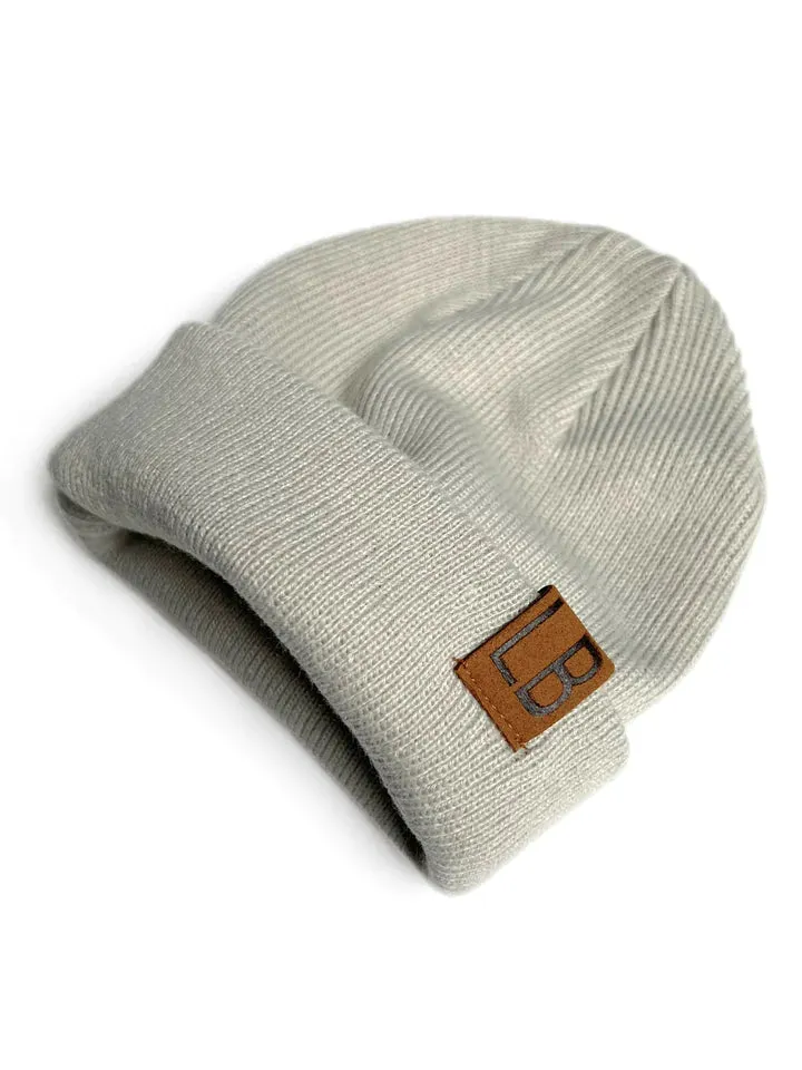 Little Bipsy Knit Beanie - Fog