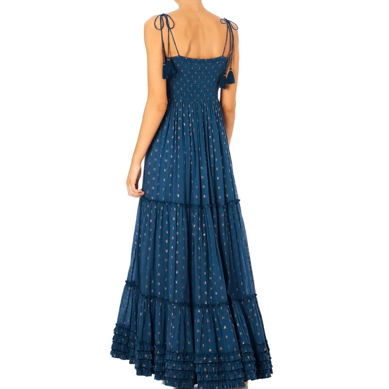 Livia Frill Maxi Dress