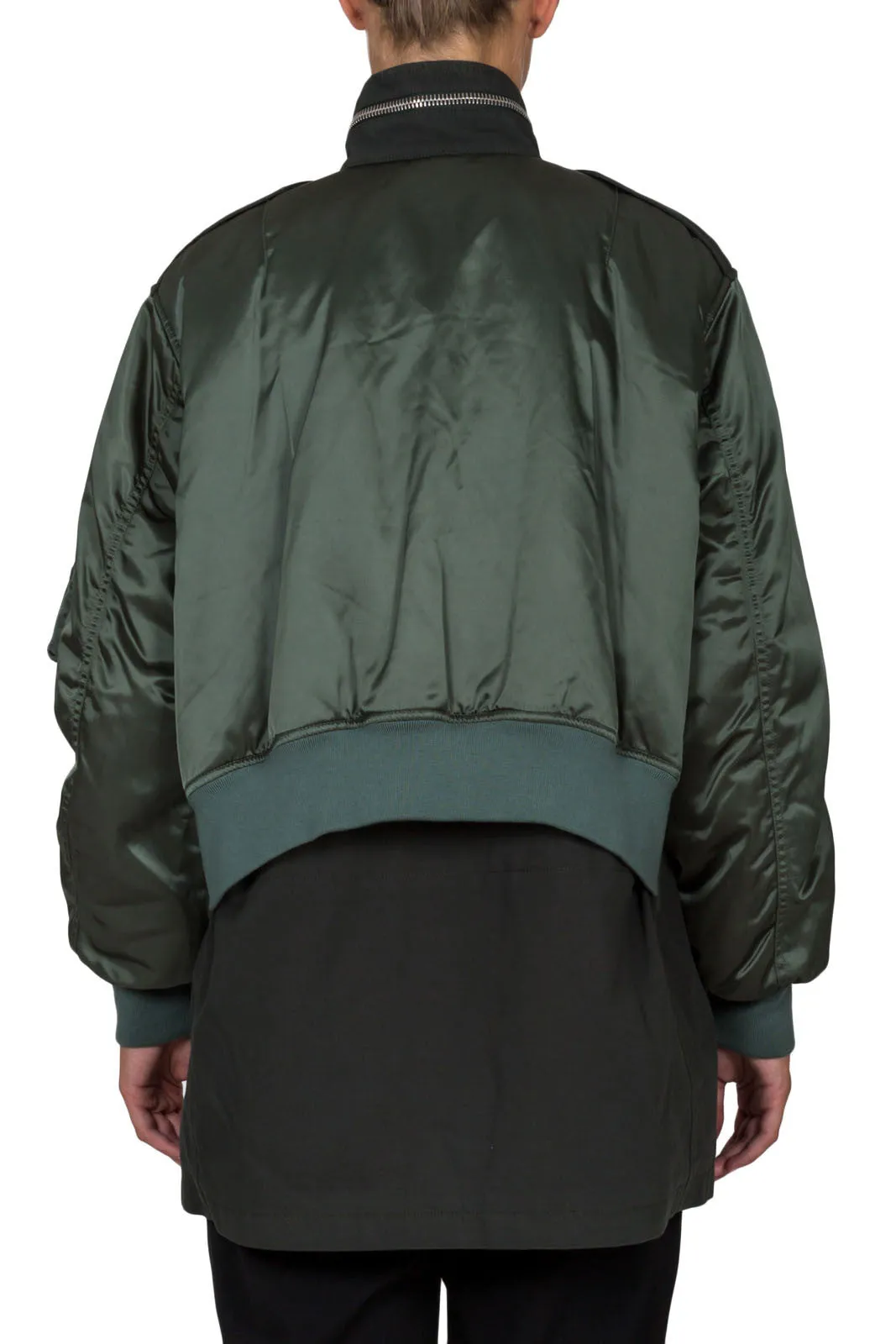 Long Bomber Jacket