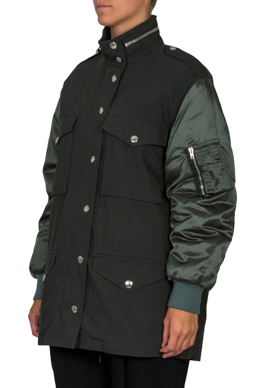 Long Bomber Jacket