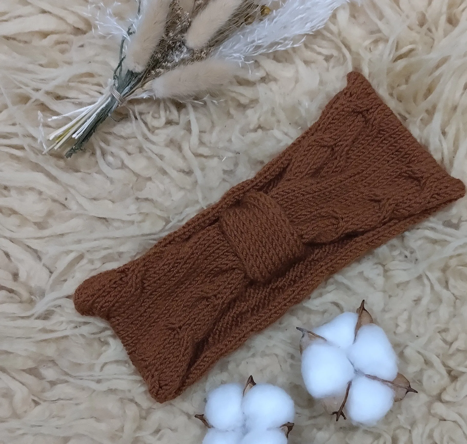 'Made For You' Headband - custom made using soft wool