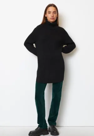 Marc O' Polo - Long Cotton Sweater Black