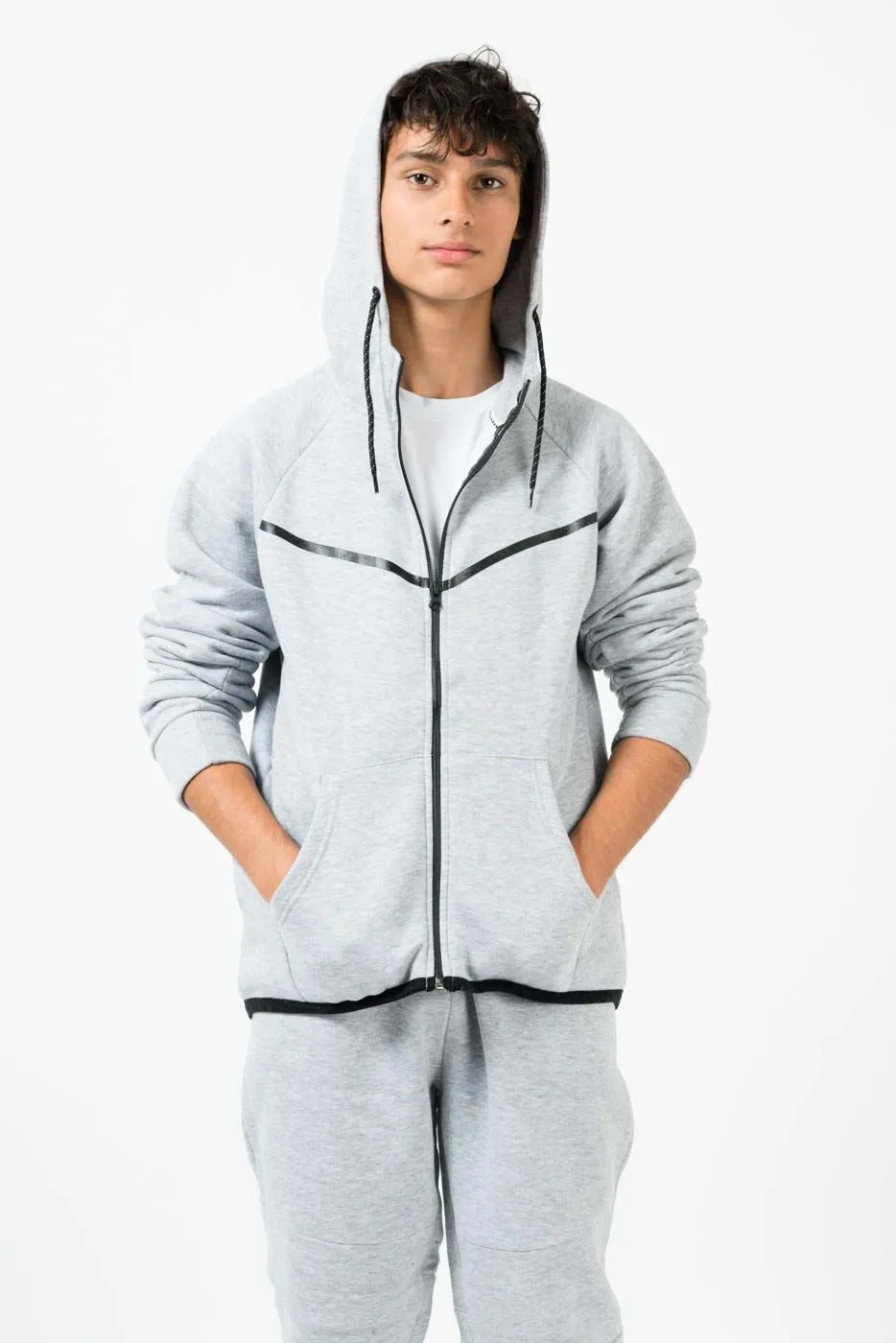 Mens Stripe Print Tracksuit